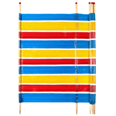 5 Pole Windbreak Tall - Multi Colour